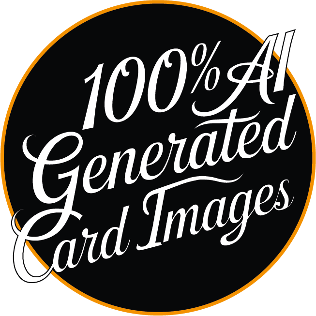 100% AI Generated Card Images