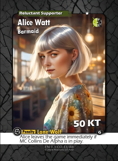 Shadows & Syndicates Duel Card Game – Set 1 Class 1 ★ Card [100% AI-generated imagery]