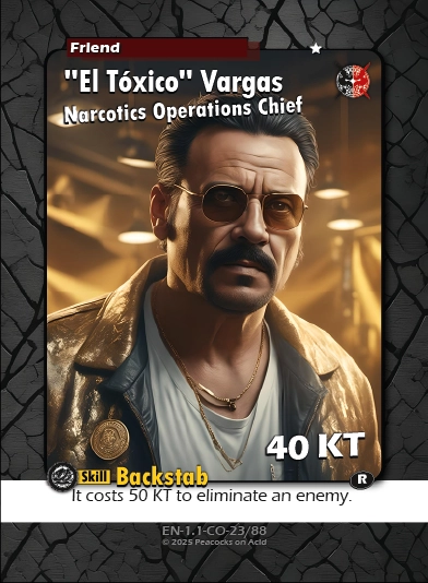 Shadows & Syndicates Duel Card Game – Set 1 Class 1 ★ Card [100% AI-generated imagery]