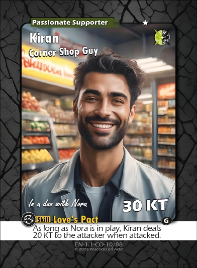 Shadows & Syndicates Duel Card Game – Set 1 Class 1 ★ Card [100% AI-generated imagery]