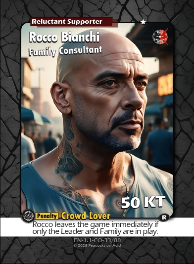 Shadows & Syndicates Duel Card Game – Set 1 Class 1 ★ Card [100% AI-generated imagery]