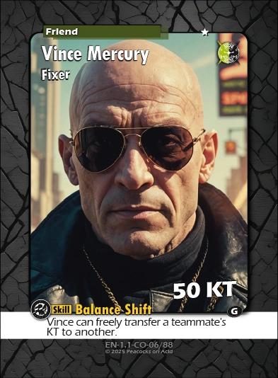 Shadows & Syndicates Duel Card Game – Set 1 Class 1 ★ Card [100% AI-generated imagery]