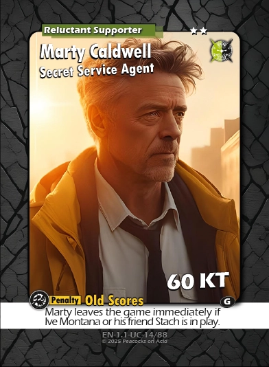 Shadows & Syndicates Duel Card Game – Set 1 Class 2 ★★ Card [100% AI-generated imagery]