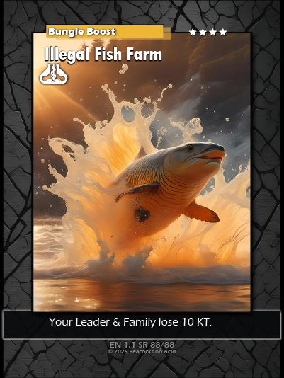 Shadows & Syndicates Duel Card Game – Set 1 Class 4 ★★★★ Card [100% AI-generated imagery]