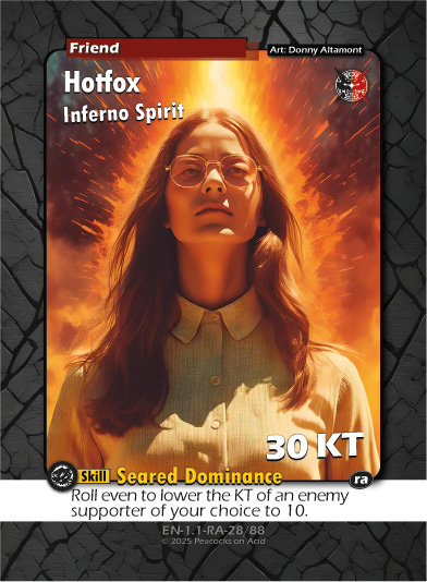 Shadows & Syndicates TCG – Set 1 Rare Card