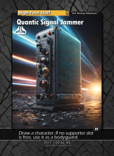 Shadows & Syndicates TCG – Set 1 Super Rare Card