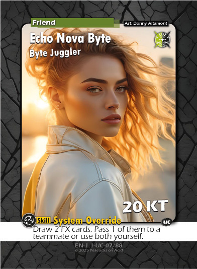 Shadows & Syndicates TCG – Set 1 Uncommon Card