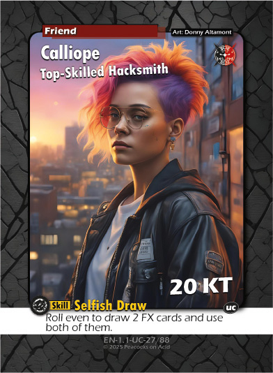 Shadows & Syndicates TCG – Set 1 Uncommon Card